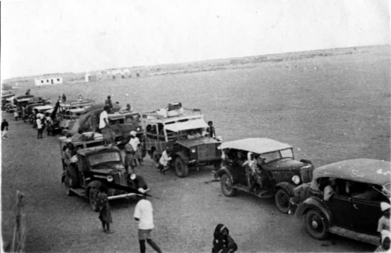 יהודי תימן בדרכם למחנה עדן לקראת עלייתם לארץ ישראל, 1949