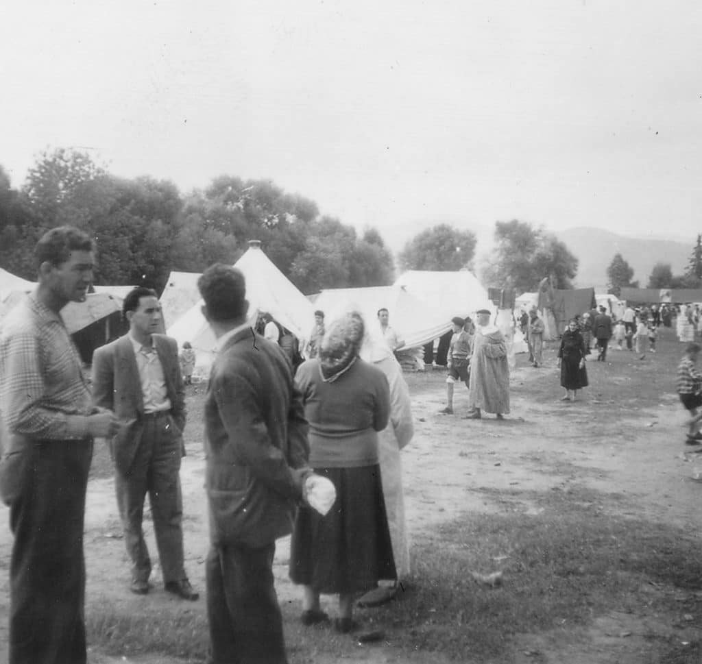 יהודים במחנה העולים מזאגאן. מרוקו, 1954 - 1956