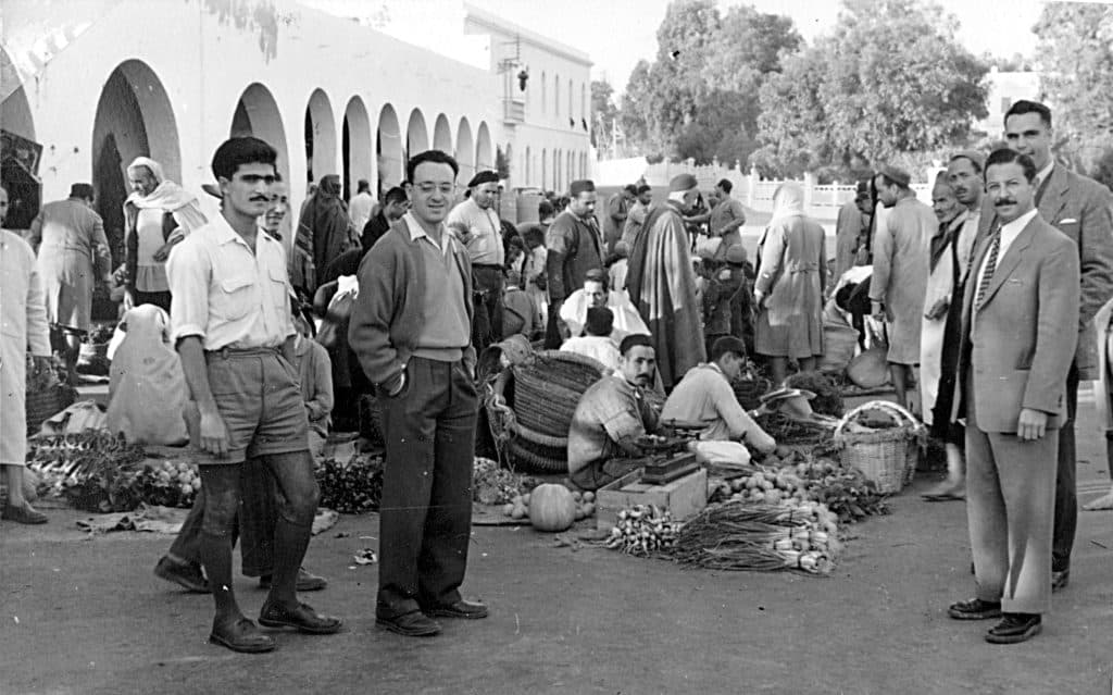 שליחי תנועות הנוער הציוניות בביקור באי ג'רבה, 1954 - 1960 אוסף אברהם ישראלי, ארכיון התמונות ע